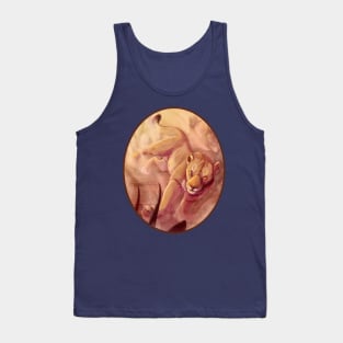 Lion Hunt Tank Top